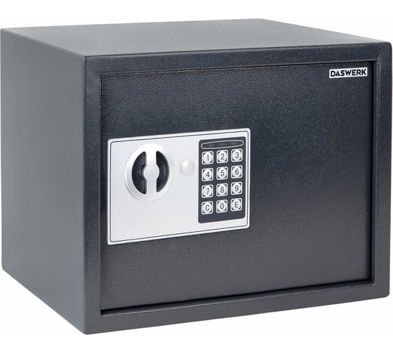 Мебельный сейф DASWERK SC-250EL 250x350x250 мм, электронный замок, графит 291343