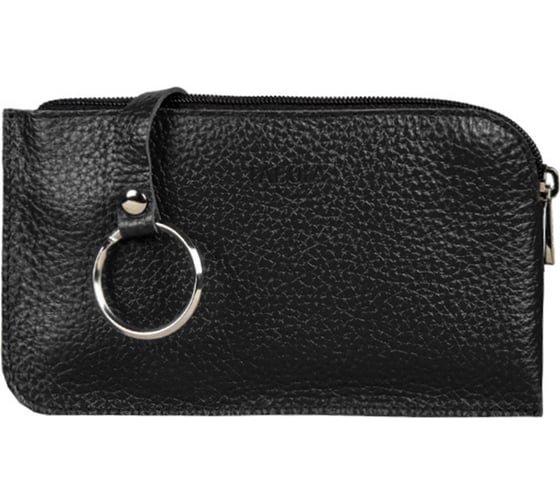 Ключница Attache натуральная кожа, черная KL.56.BK 827647