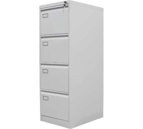 Стальная картотека GRETTE с 4мя ящиками D-4A