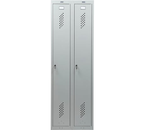 Металлический шкаф для одежды BRABIX LK 21-50, 2 секции, (в1830Хш500Хг500 мм; 26 кг) 291379