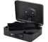 Ящик для денег, ценностей, документов BRAUBERG 90х180х250 мм, ключевой замок и автолок, черный 291353 8
