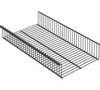 Полка-корзина Практик Home GSb 60x30 графит S70299313415