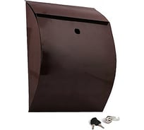 Ящик почтовый Стройбат Сфера с замком коричневый 1 шт в упаковке 552664