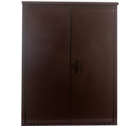 Шкаф для газовых баллонов Петромаш на 2 баллона, разборный, коричневый 60540