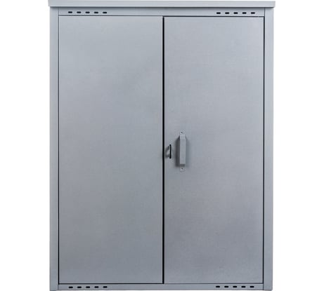 Шкаф для газовых баллонов Петромаш на 2 баллона, разборный, серый 01899