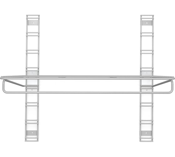 Сетчатая полка ESSE с планкой 498x300 мм белый SWH02-03