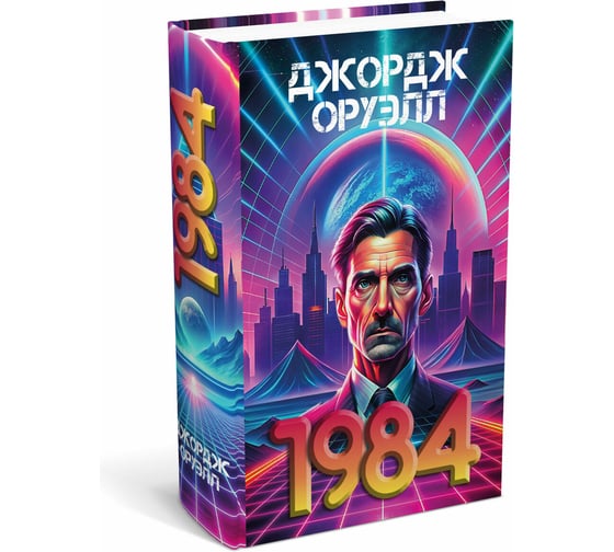 Сейф-книга BRAUBERG 1984, 55x115x180 мм, кодовый замок 291335 291355 1