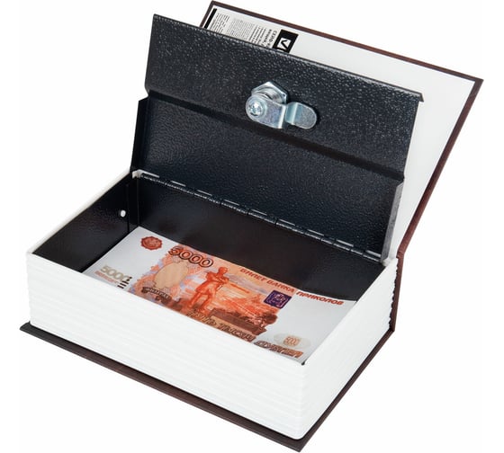 Сейф-книга BRAUBERG История государства, 55x115x180 мм, ключевой замок, 291359