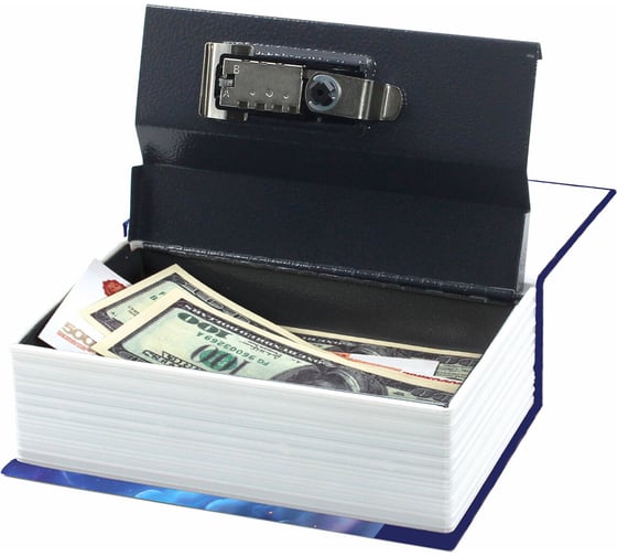 Сейф-книга BRAUBERG Идиот, 55x115x180 мм, кодовый замок, 291354