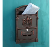 Авторский почтовый ящик из брашированного дерева, технология изготовления