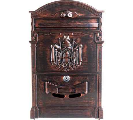 Почтовый ящик Святогор ВН-12 коричневый антик