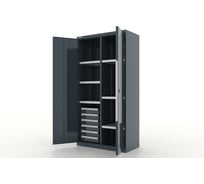 Шкаф инструментальный FERRUM Premium с ящиками и перегородкой 13.2661-7016/7016