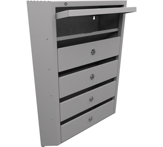 Почтовый ящик FerrumFormat Оптима Люкс 5 серый 4620065511103