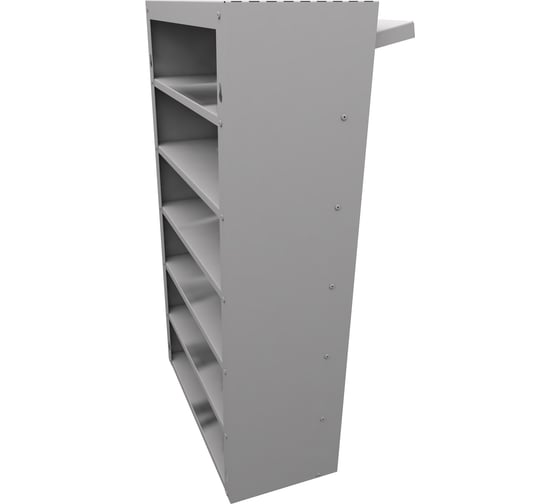 Почтовый ящик FerrumFormat Оптима Компакт 6 серый 4620065514999