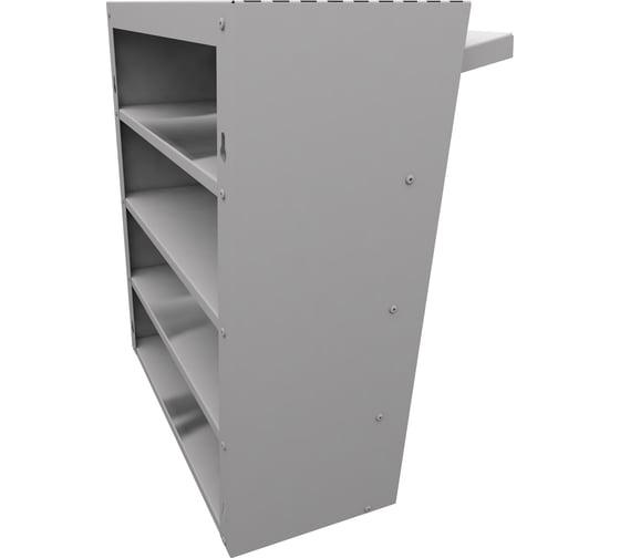 Почтовый ящик FerrumFormat Оптима Компакт 4 серый 4620065515187