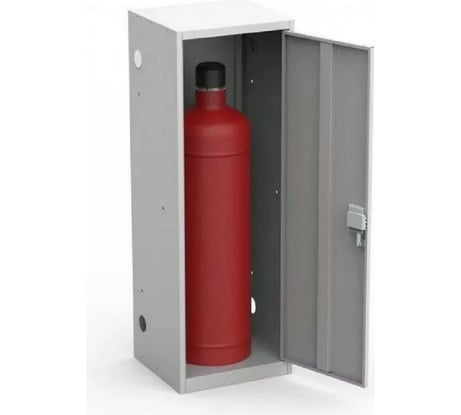 Шкаф для газовых баллонов METALL ZAVOD 50 л одинарный 00000000554
