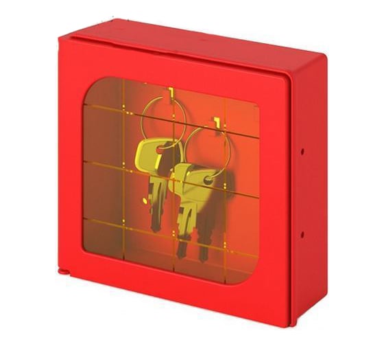 Пенал для ключей DAKEN KIBOX 130х120х45, с окошком из безопасного стекла 82302 1