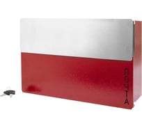 Ящик почтовый Аллюр №5010 шагрень красный 16870