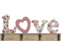 Декоративный коллаж TODI LOVE №1 с 4 крючками, микс YM367 806306489640