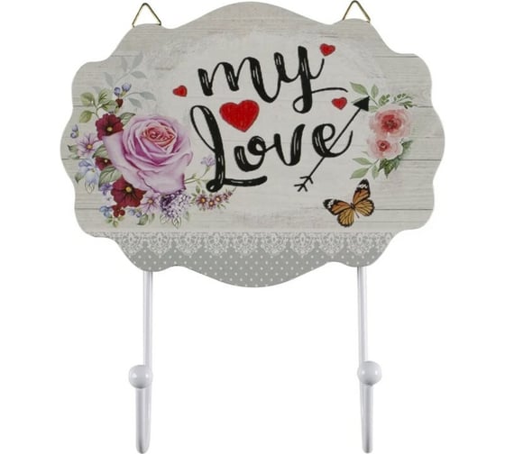 Декоративный коллаж TODI Sweat Home с 2 крючками YM375 806626448096 1