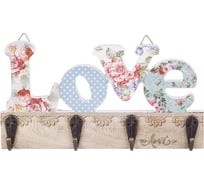 Декоративный коллаж TODI LOVE №4 с 4 крючками, микс YM371 806133840070