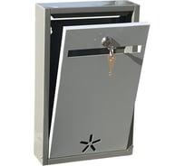 Почтовый ящик Форком Эконом серый 3451