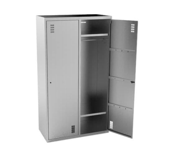 Шкаф для одежды 2-х секционный Kobor ШГ-100/50 7846 1