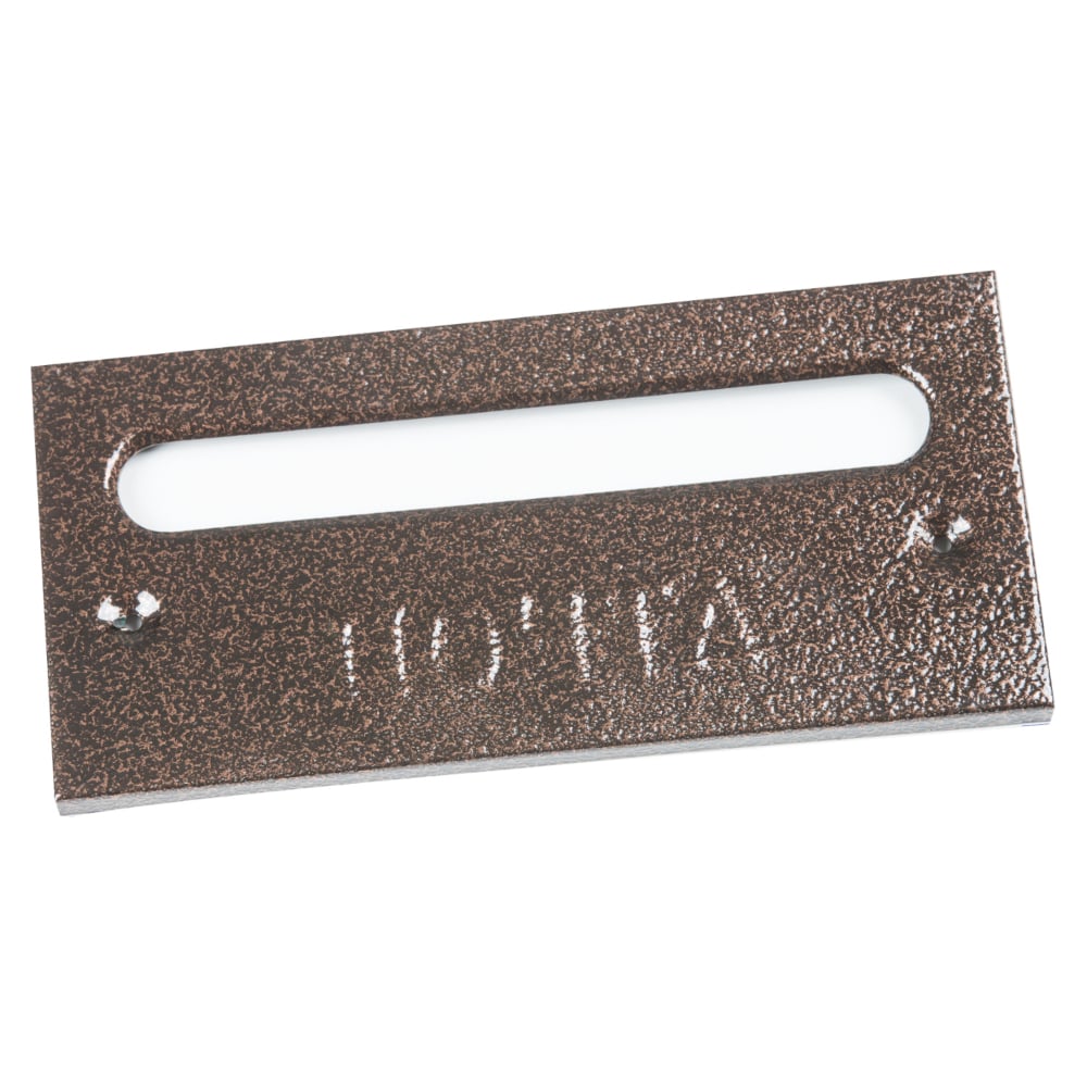 Накладка к почтовому ящику Форком Цвет Антик Медь серебро 00-00000961 ...