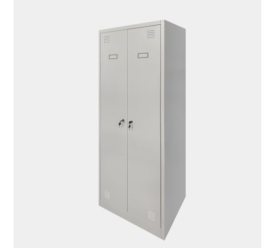 Шкаф металлический для одежды двухдверный Garnelle 1850x600x500мм 2L-B1AE 1