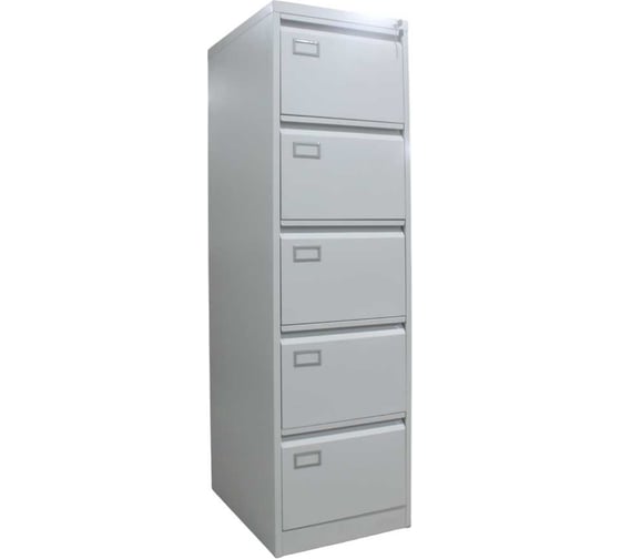 Картотека металлическая Garnelle на 5 ящиков D-A5 1