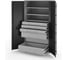 Шкаф металлический 2х дверный Kobor Expert MC/2-100/60 3S.33B 95432 3