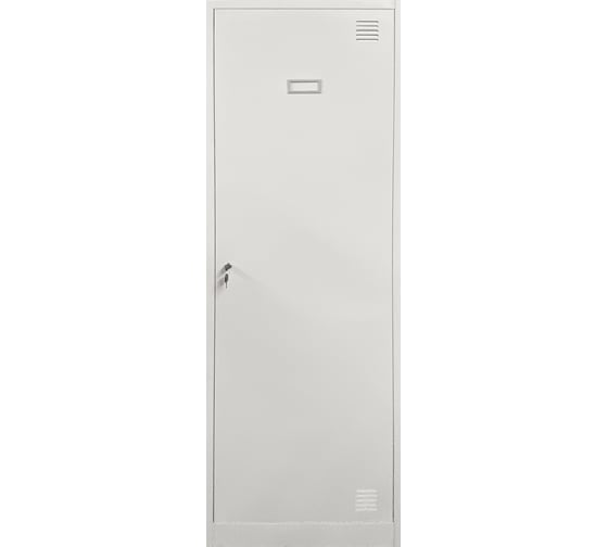 Шкаф металлический для одежды двухдверный Garnelle с полками для обуви, 1850x600x500мм L-B1A 1