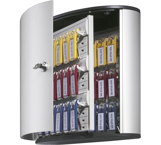 Ключница Durable Key box на 36 ключей, 302х280х118, ключевой замок 1952-23