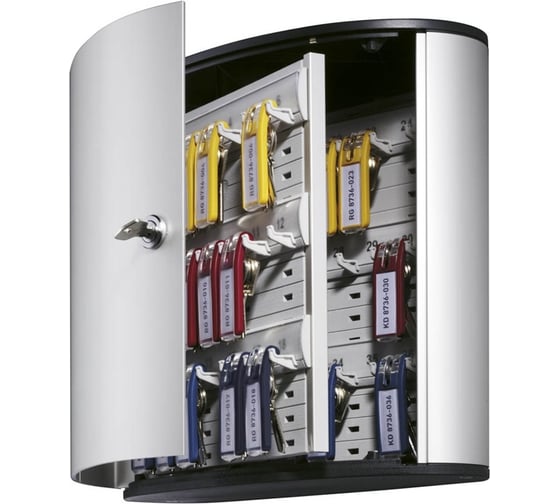 Ключница Durable Key box на 36 ключей, 302х280х118, ключевой замок 1952-23
