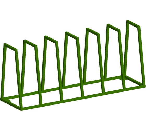Велопарковка Parallax тип 2, зеленый 605GRN126350520-VLP 1