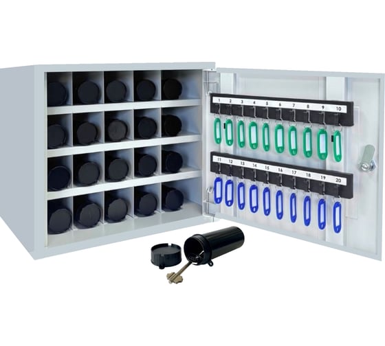 Пенальница-ключница ТПК Технологии Контроля Т-20 (в комплекте:20 пеналов + 20 брелоков) 24405