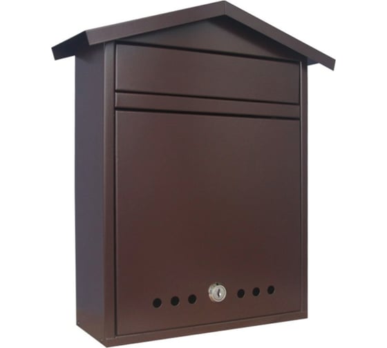 Ящик почтовый ОФИОН Мод 3 коричневый 4631178597083