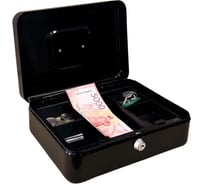 Ящик для хранения денег ТПК Технологии Контроля Кэшбокс YFC-25, цвет: черный 24419