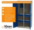 Шкаф инструментальный HONEYCOMB MasterLine ST14-104041 M-ХMLST14-104041 2