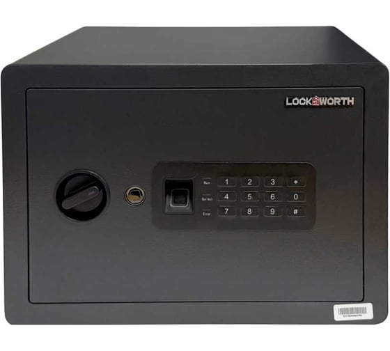 Сейф для денег и документов LockSworth биометрический кодовый замок, 250x350x250 мм VS4526