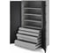 Шкаф металлический 2х дверный Kobor Expert MC/2-100/60 4S.41B 95427 1