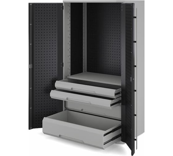 Шкаф металлический 2х дверный Kobor Expert MC/2-100/60 1P.22B 95424