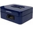Сейф для денег и документов мини LockSworth 210x180x100 мм, механический кодовый замок, синий VS4530-BL 2