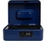 Сейф для денег и документов мини LockSworth 210x180x100 мм, механический кодовый замок, синий VS4530-BL 3