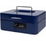 Сейф для денег и документов мини LockSworth 210x180x100 мм, механический кодовый замок, синий VS4530-BL 5