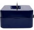 Сейф для денег и документов мини LockSworth 210x180x100 мм, механический кодовый замок, синий VS4530-BL 6