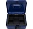 Сейф для денег и документов мини LockSworth 210x180x100 мм, механический кодовый замок, синий VS4530-BL 9