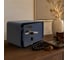 Сейф для денег и документов LockSworth 200x310x200 мм, электронный и механический кодовый замок, синий VS4523-BL 9