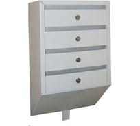 Почтовый ящик ПК ОТК «Новый-Л» 4 секции ПНО04