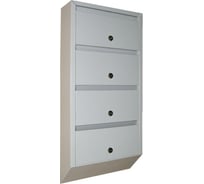 Почтовый ящик ПК ОТК «Эталон» 4 секции ПЭТ04